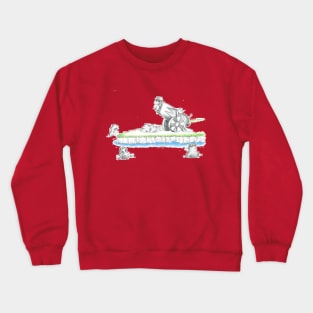 Flight of the Platypus Crewneck Sweatshirt